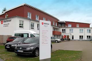 Gebäude des Malteserstifts St. Barbara in Hünxe 