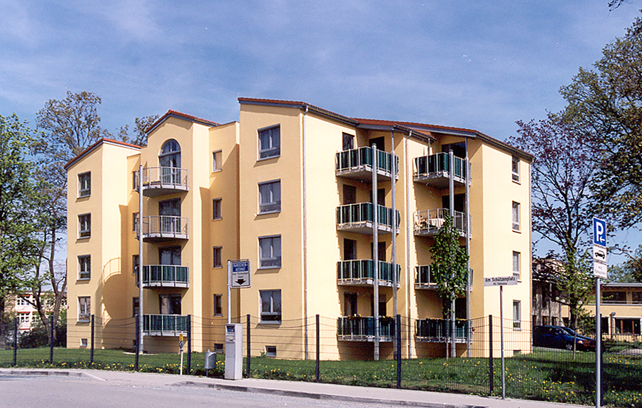Gebäude des betreuten Wohnen im Malteserstift St. Hedwig in Bautzen 