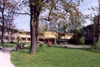 Die Außenansicht des Malteserstift St. Hedwig in Bautzen 